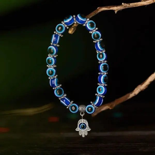 Japanese Brand × Jewelry Blue Evil Eye Bracelet Size ONE SIZE - 2 Thumbnail