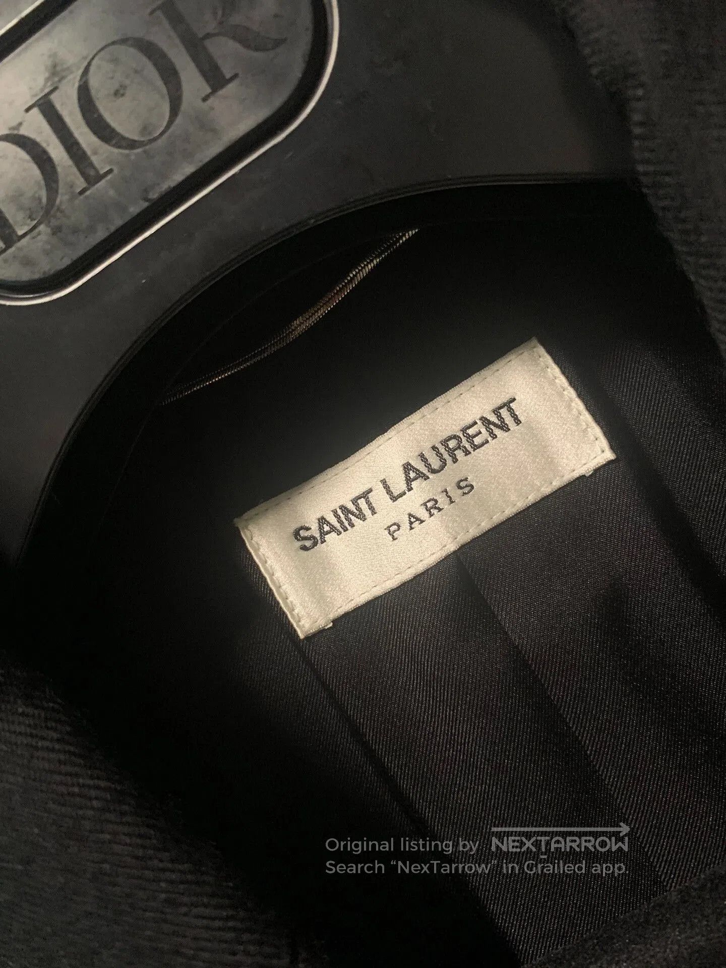 Saint Laurent Paris elegant black tailored double-breasted blazer. Size US L / EU 52-54 / 3 - 2 Thumbnail