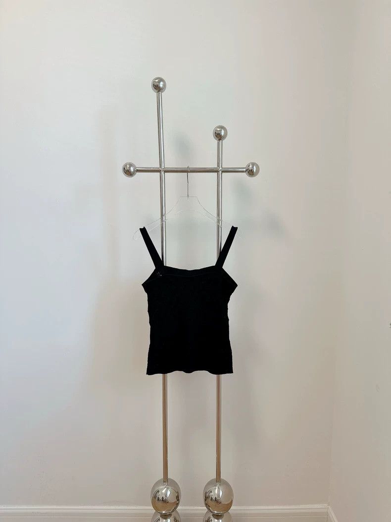 Chanel Chanel 20C black knitted suspender Size XS / US 0-2 / IT 36-38 - 2 Thumbnail