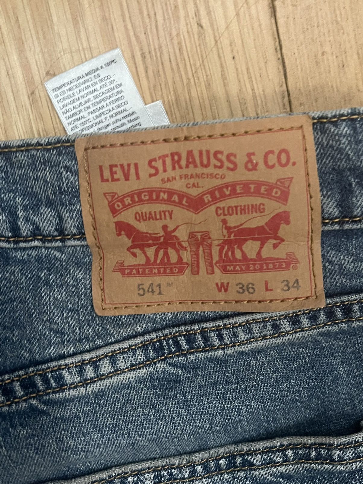 Levi's Vintage Levi 541 Size US 36 / EU 52 - 4 Thumbnail
