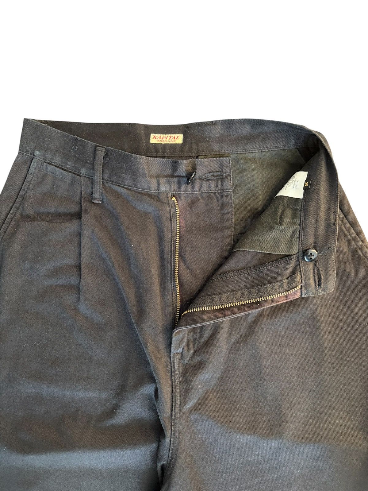 Kapital Kapital Chino High Waisted Baggy Pants Size US 28 / EU 44 - 5 Thumbnail