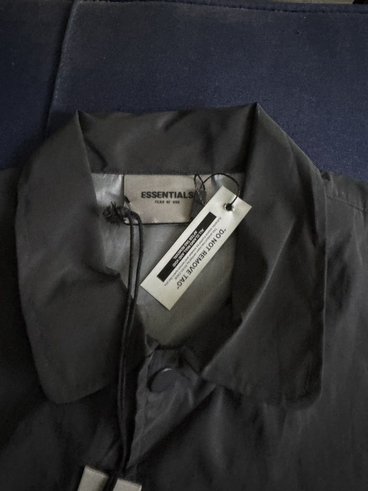 Fear of God Essentials black coach jacket Size US S / EU 44-46 / 1 - 5 Thumbnail