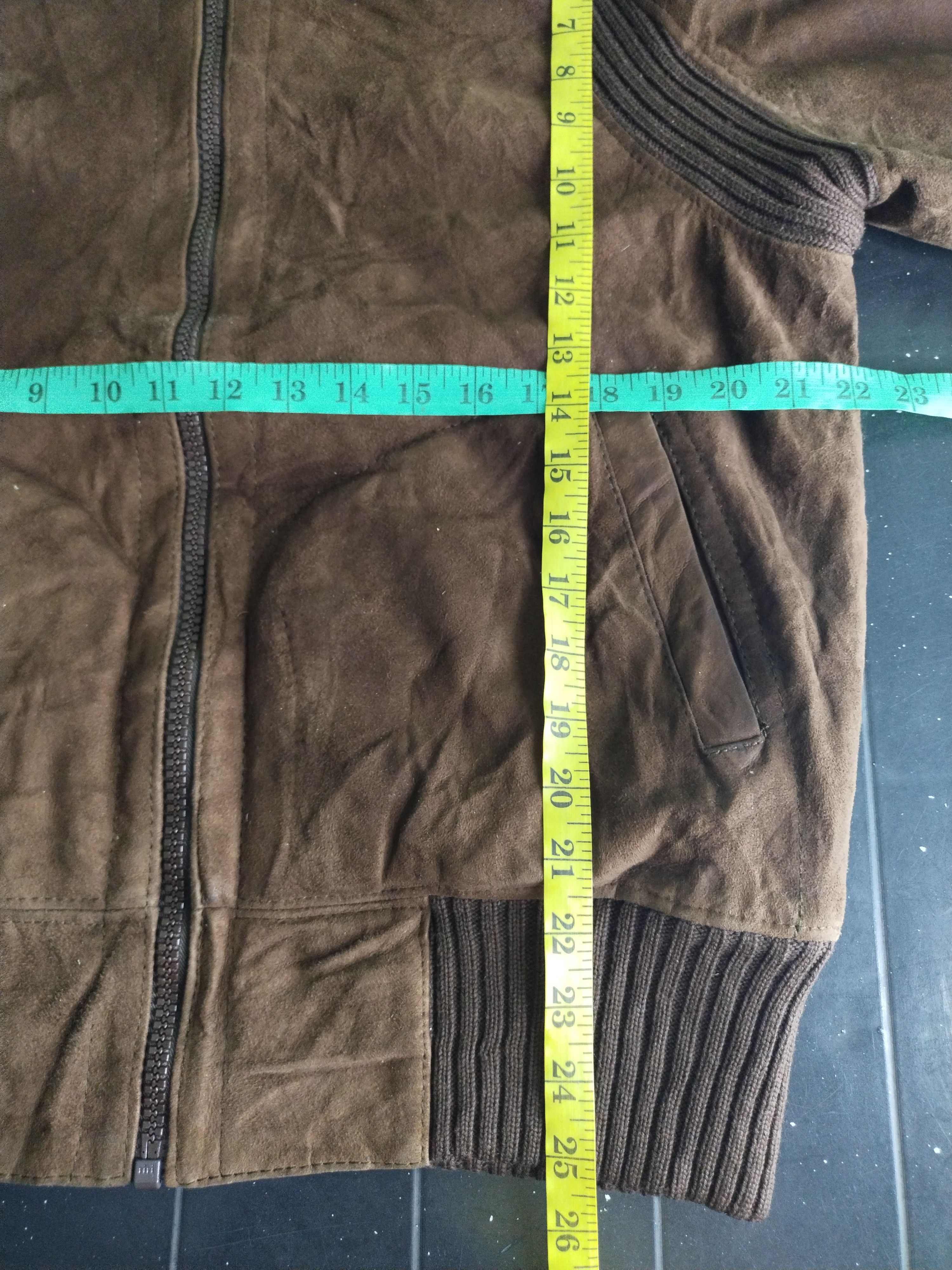 Leather Vtg Suntuso Canon Natural Leather Knit Fashion Spain Jacket Size US M / EU 48-50 / 2 - 19 Thumbnail