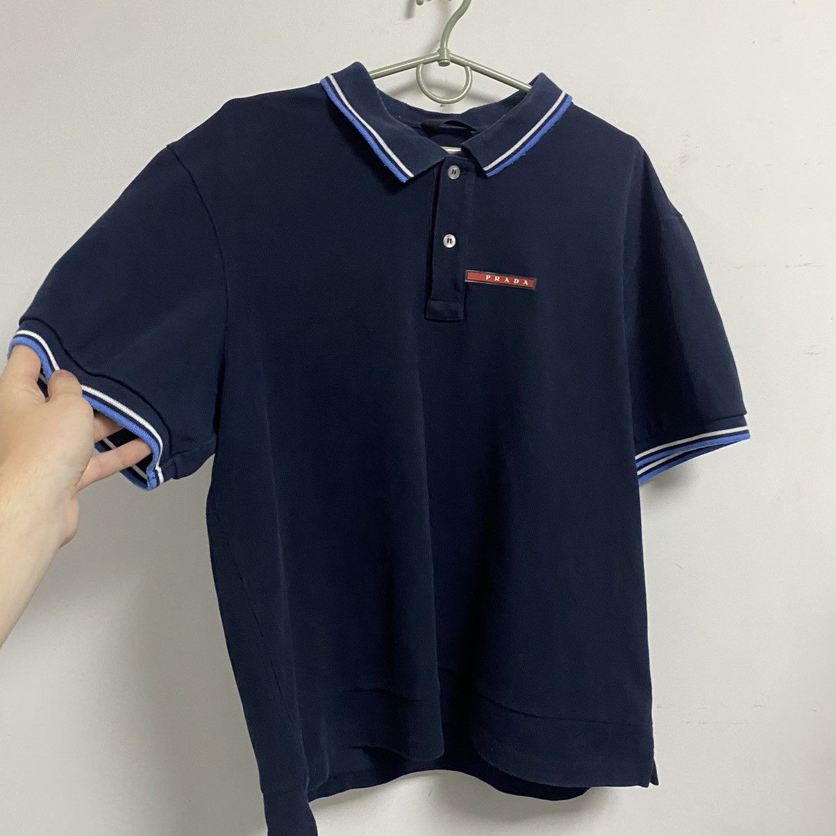 Prada Prada Polo Shirt Size US XXL / EU 58 / 5 - 3 Thumbnail