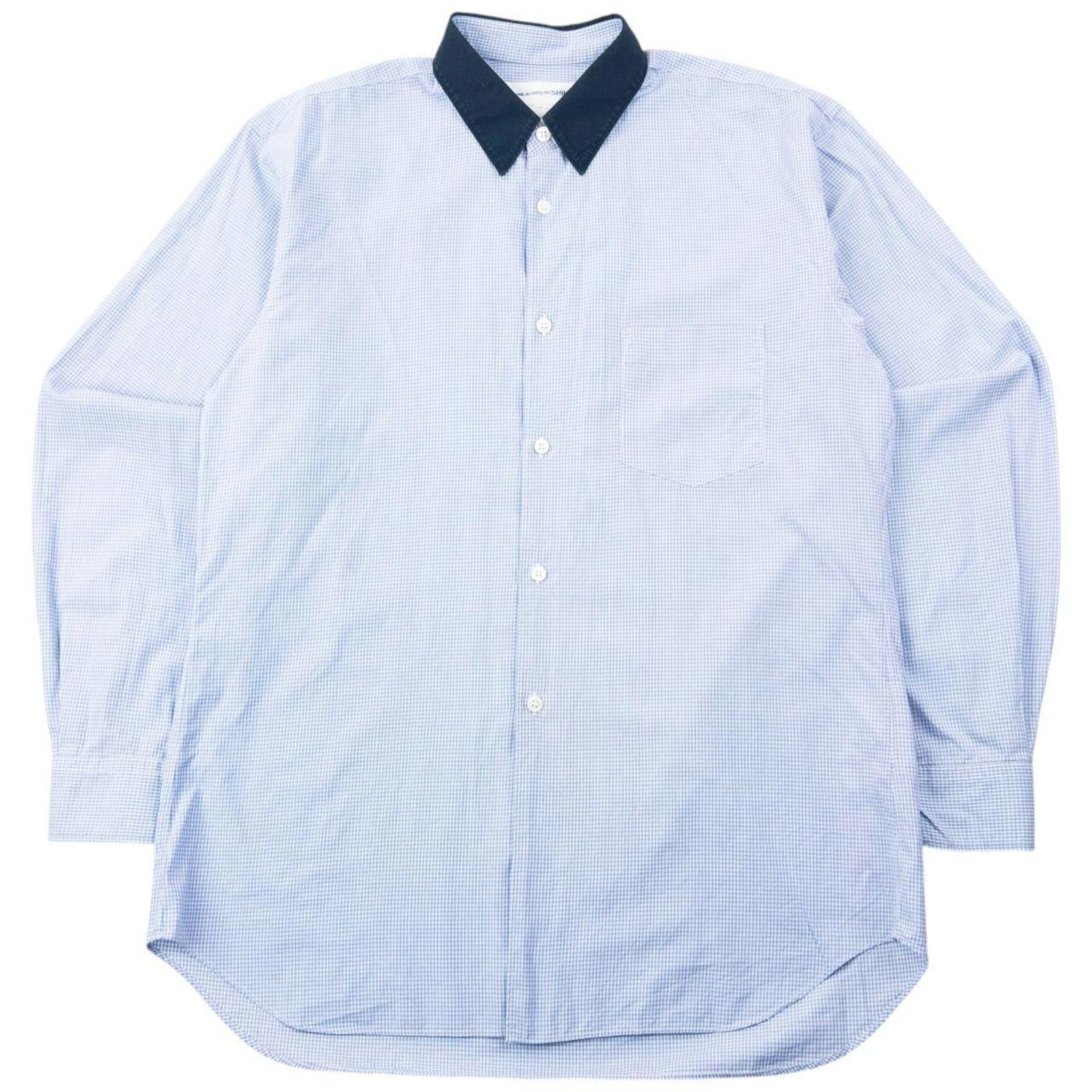 Comme des Garcons Vintage Comme Des Garçons SHIRT Long Sleeve Button Up Shirt Size US M / EU 48-50 / 2 - 1 Thumbnail