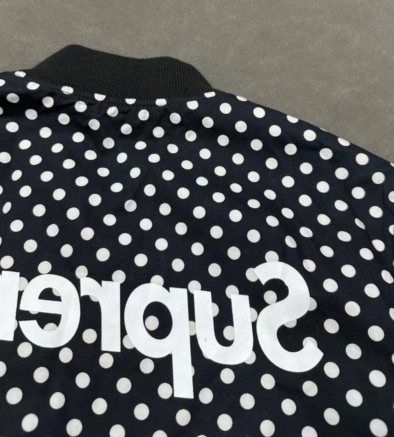 Comme des Garcons × Supreme Supreme cdg shirt reversible varsity bomber Jacket Size US S / EU 44-46 / 1 - 6 Thumbnail