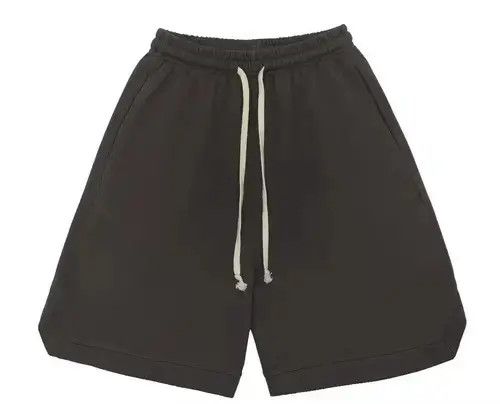 Japanese Brand 20SS Indigo Union Japan Minimal Brown Jersey Casual Shorts Size US 32 / EU 48 - 1 Thumbnail