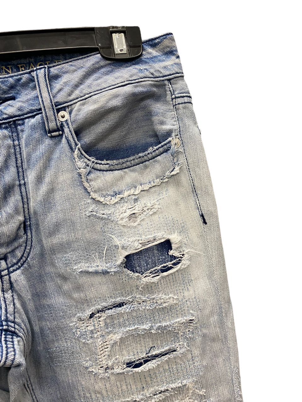American Eagle Outfitters 💥BEST OFFER💥AMERICAN EAGLE TOMGIRL DISTRESSED DENIM Size 28" / US 6 / IT 42 - 9 Thumbnail