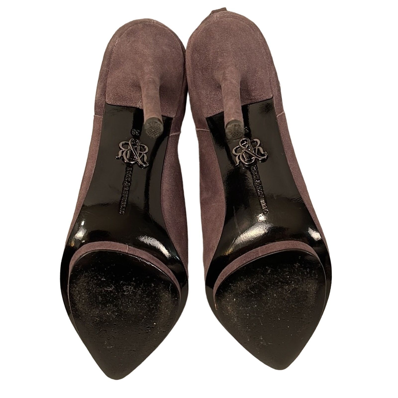 Rock & Republic Rock & Republic Suede Studded Cuff Booties Sz US 7.5 EU 38 Size US 7.5 / IT 37.5 - 11 Thumbnail
