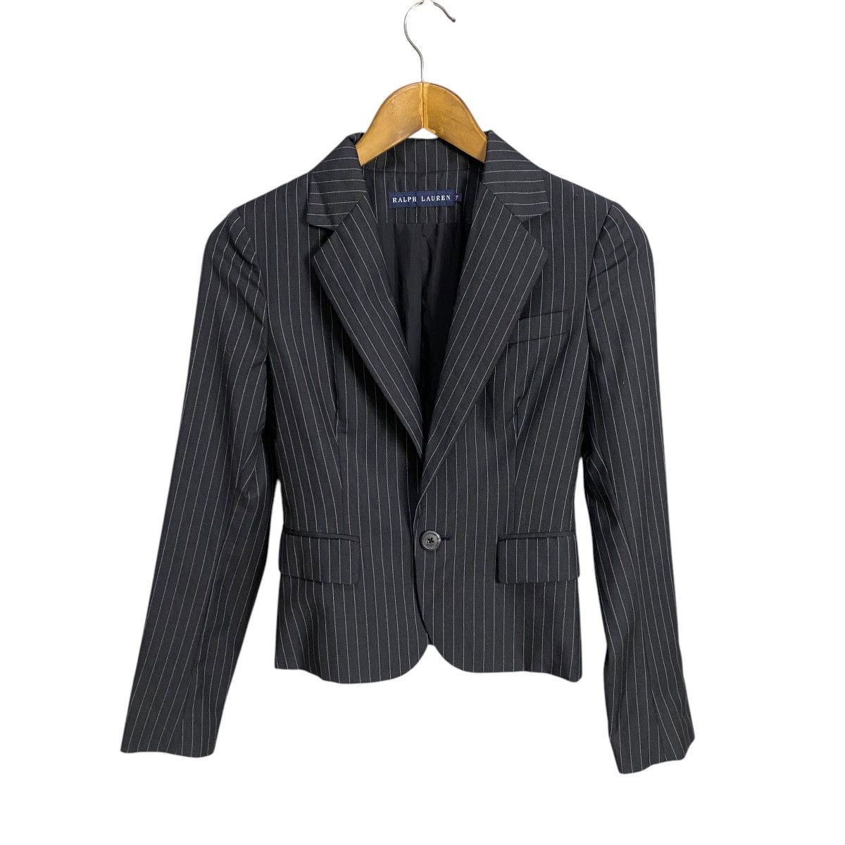 Polo Ralph Lauren × Ralph Lauren × Vintage Ralph Lauren blazer coat stripes Size XXS / US 00 / IT 34 - 1 Thumbnail