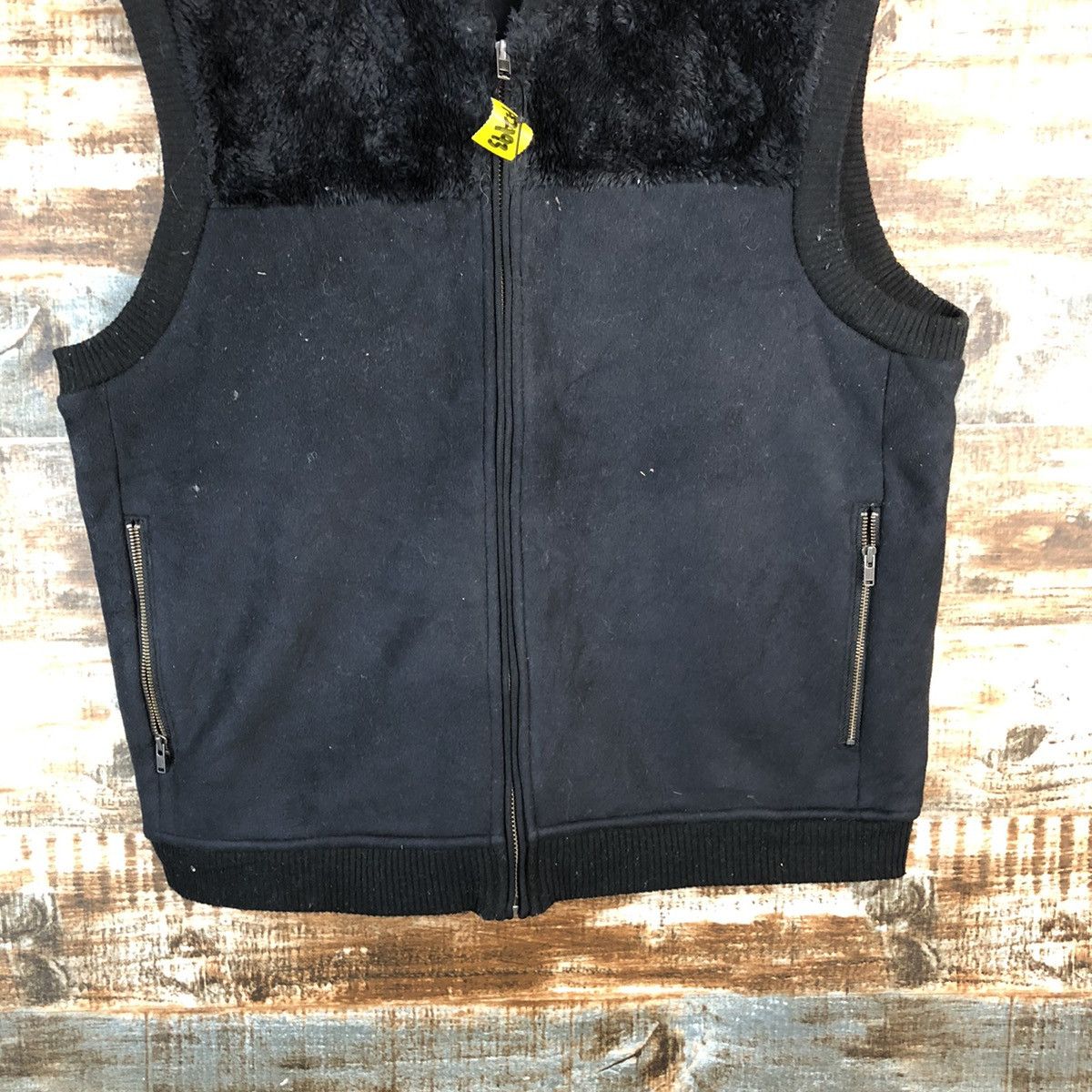 Uniqlo Uniqlo Black vintage fur japan Vest #A2193 Size US M / EU 48-50 / 2 - 6 Thumbnail