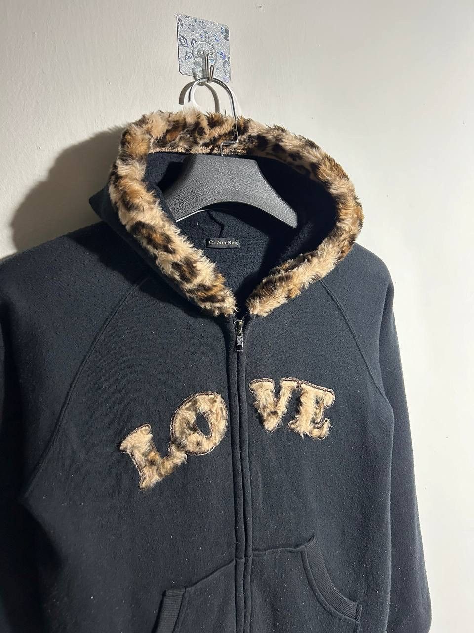 Other LGB Style Faux Fur Charm Ruby “Love” Hoodie Size US M / EU 48-50 / 2 - 2 Thumbnail