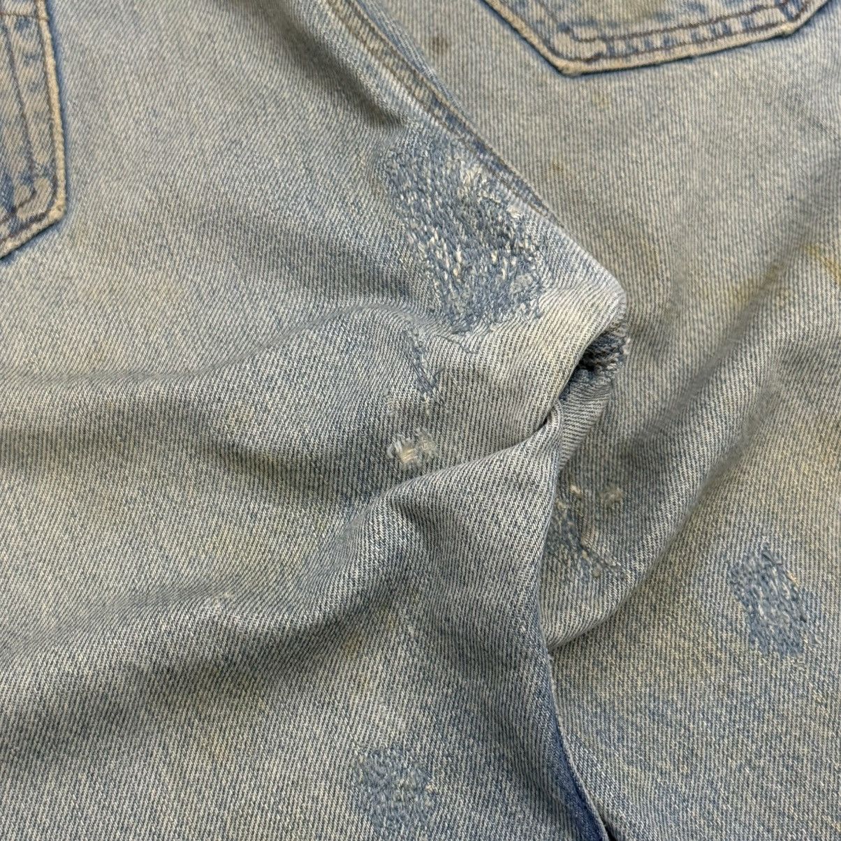 Levi's Vintage Levis 501 Buttonfly Distressed Repaired Denim Pants Size US 32 / EU 48 - 15 Thumbnail