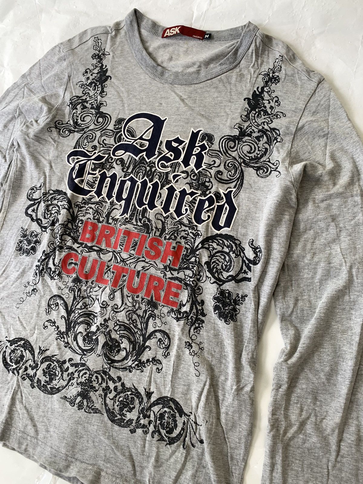 Beauty Beast × If Six Was Nine × Japanese Brand ASK ENQUIRED BRITISH CULTURE LONG SLEEVE Size US L / EU 52-54 / 3 - 3 Thumbnail