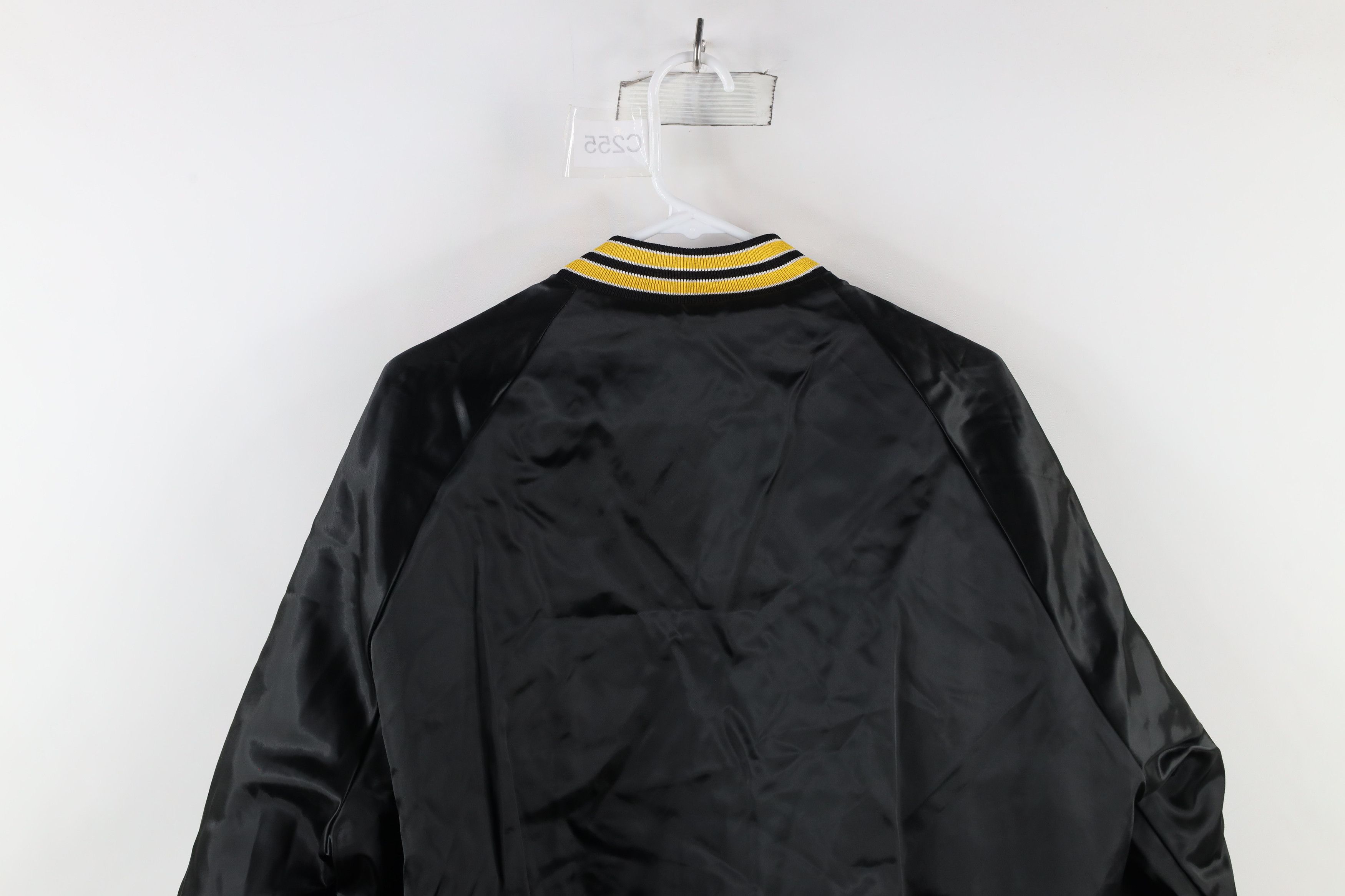 Vintage Vintage 80s Streetwear Stanley Tools Satin Bomber Jacket USA Size US XL / EU 56 / 4 - 12 Thumbnail