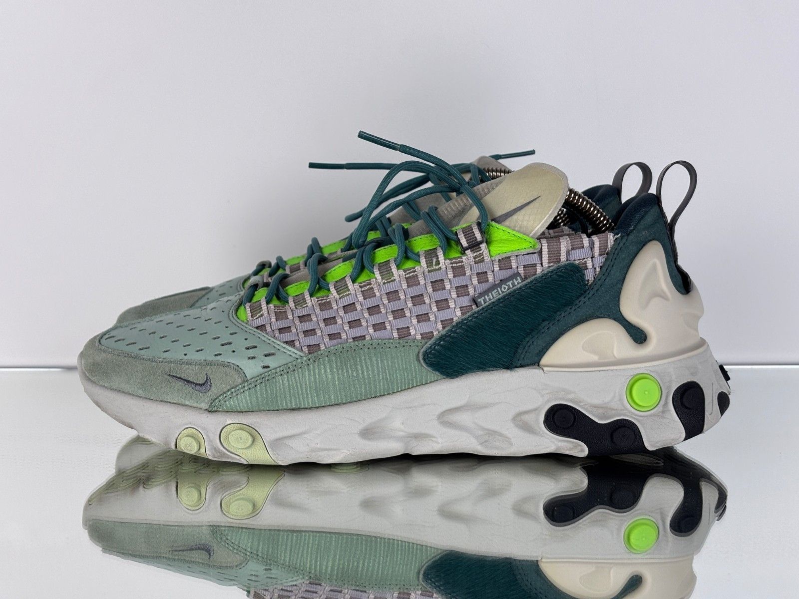 Nike Nike React Sertu Running Trainers Sneakers Shoes Mint 10.5 Size US 10.5 / EU 43-44 - 1 Thumbnail