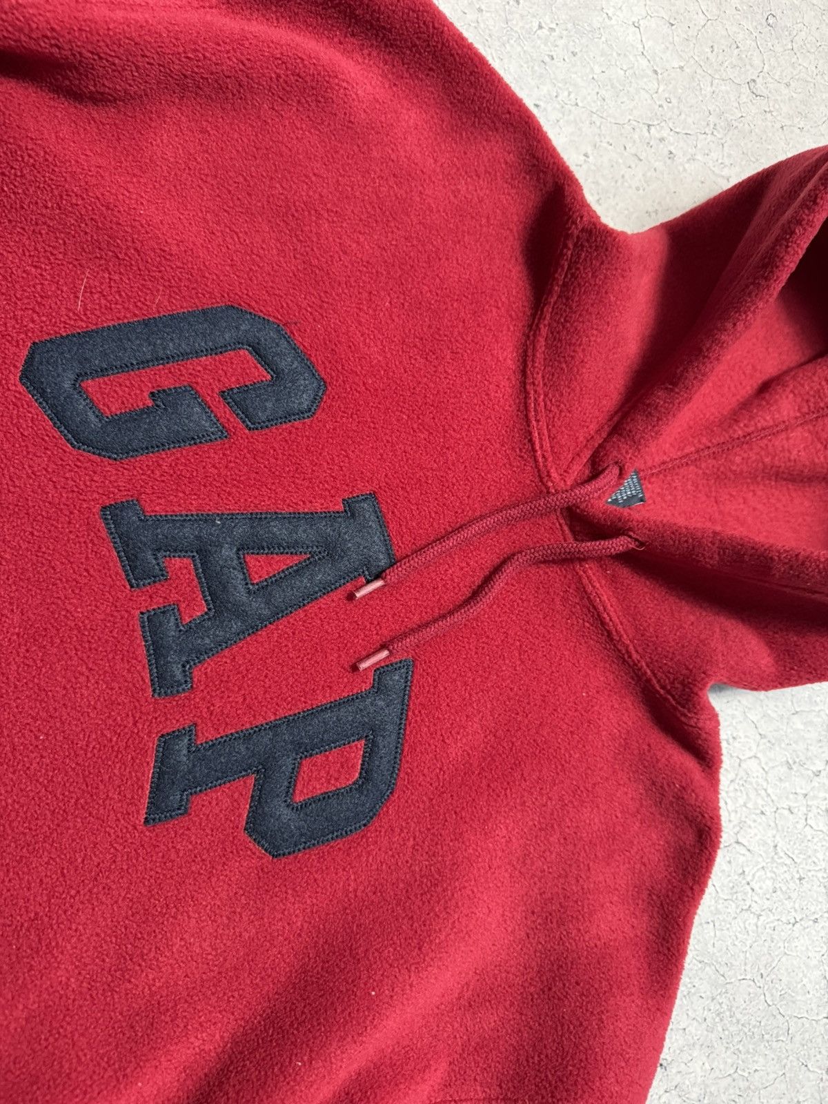 Gap × Vintage Gap Vintage Fleece Teddy Hoodie Big Logo Size US L / EU 52-54 / 3 - 6 Thumbnail