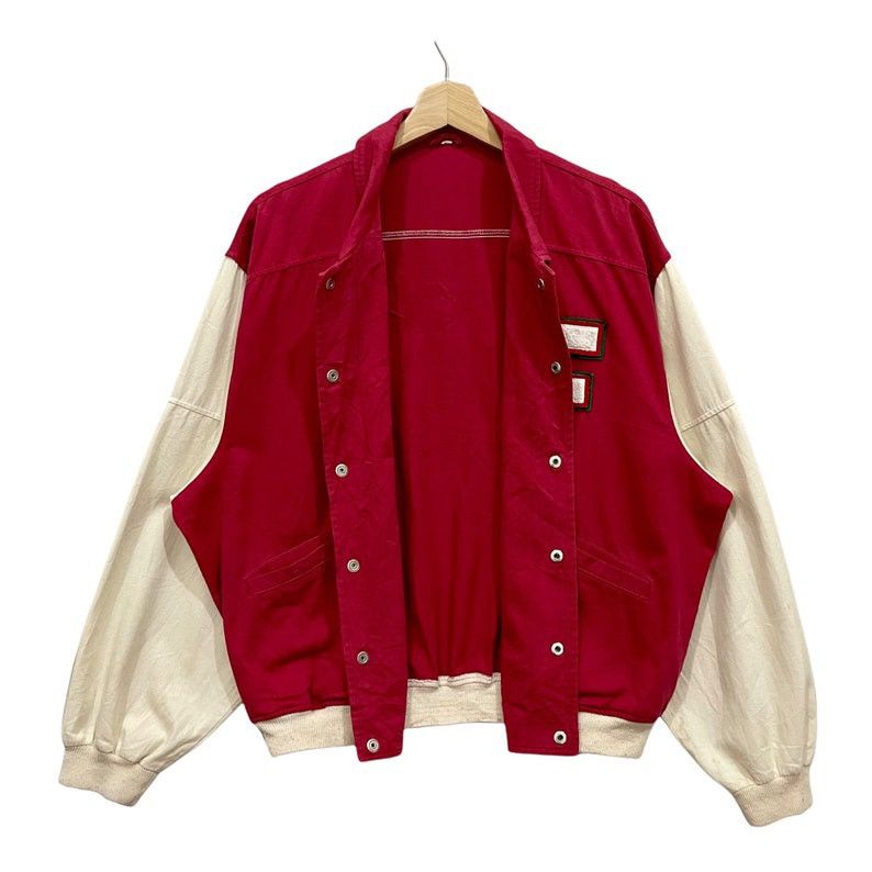 Japanese Brand × Sports Specialties × Vintage Vintage 90s Sport Shack Snap Button Varsity Jacket Size US L / EU 52-54 / 3 - 3 Thumbnail