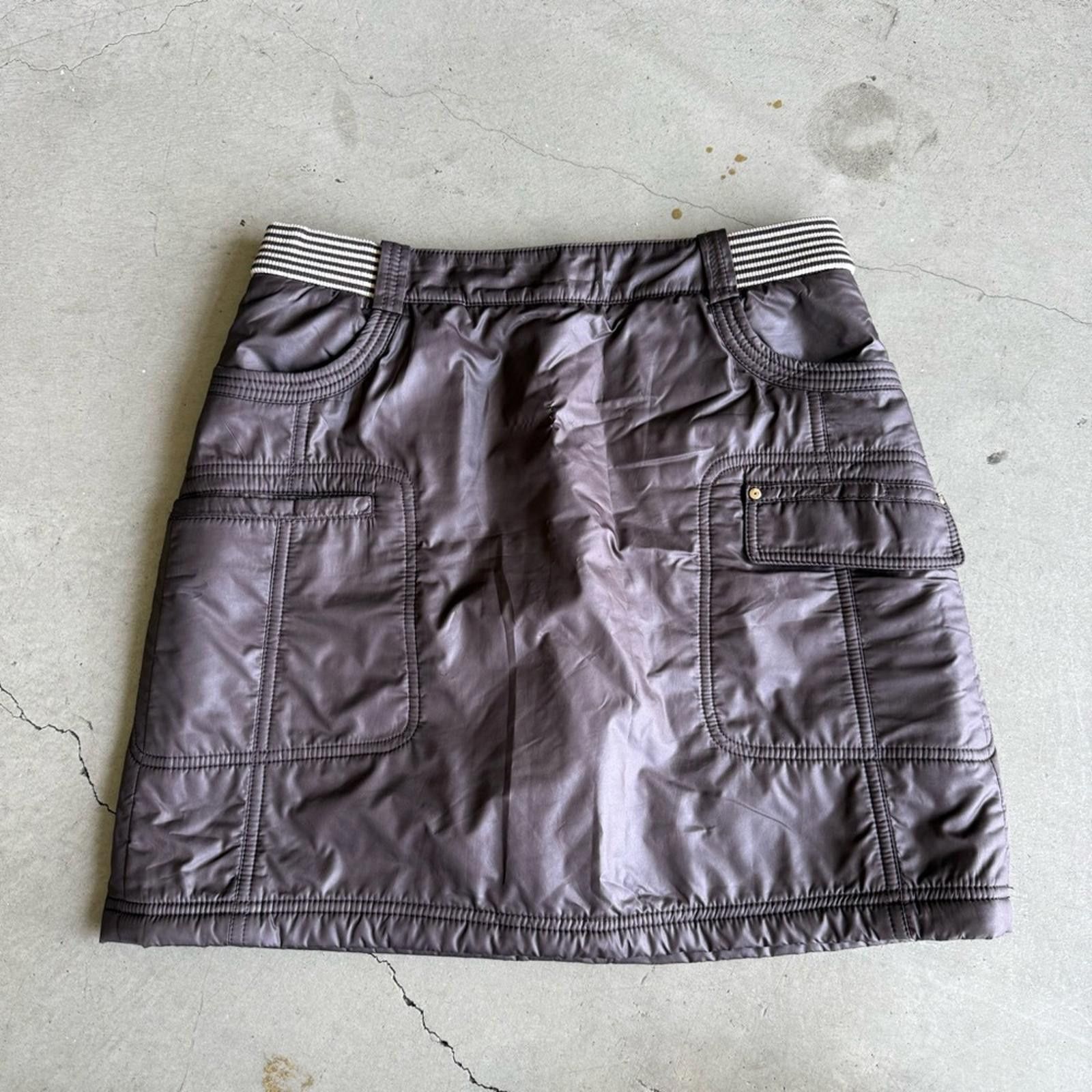 Other JDX / Women’s Quilted Winter Golf Skirt / Brown Size 28" / US 6 / IT 42 - 1 Thumbnail