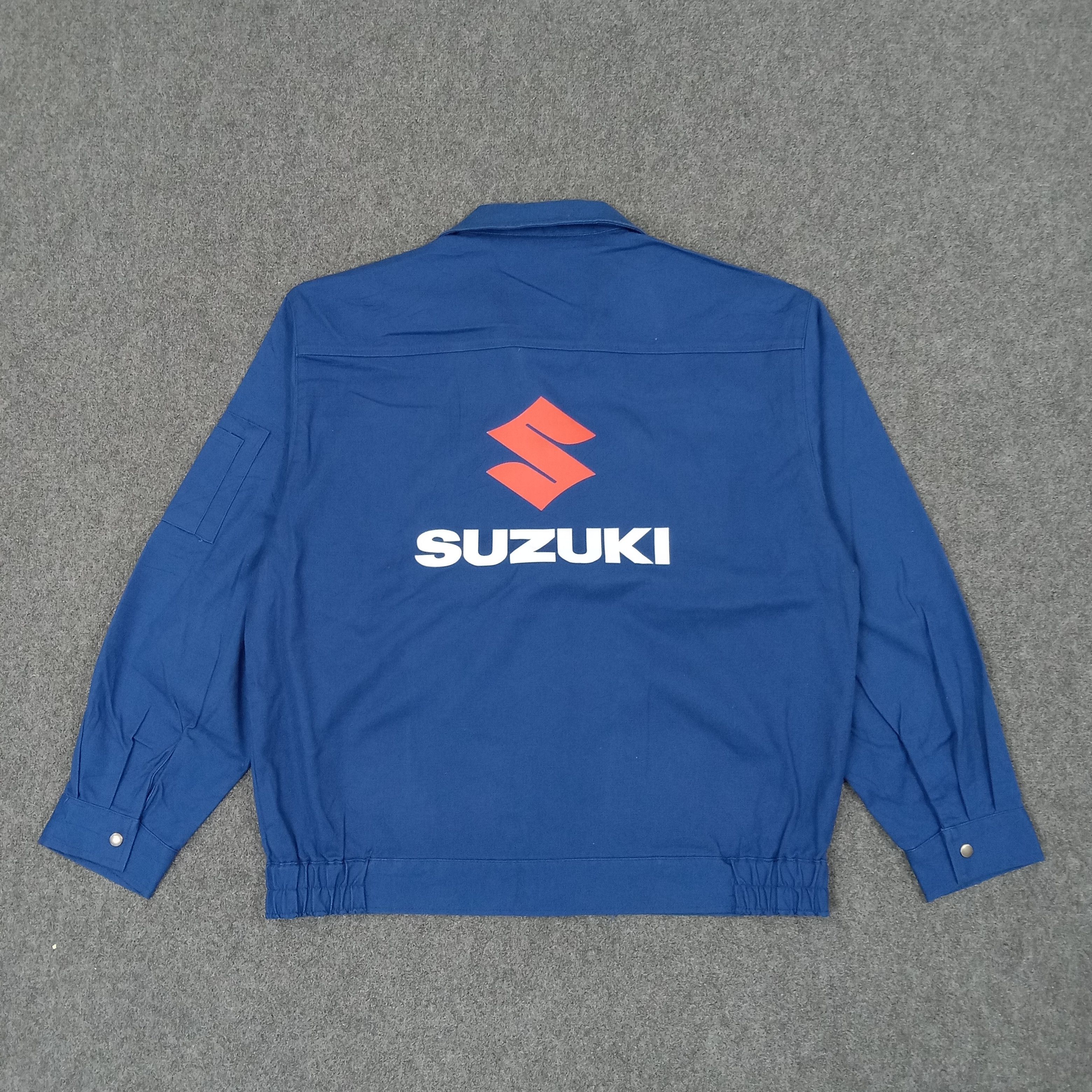 Japanese Brand × Vintage Suzuki Japanese Racing Motorsports Staff Jacket Size US L / EU 52-54 / 3 - 1 Thumbnail