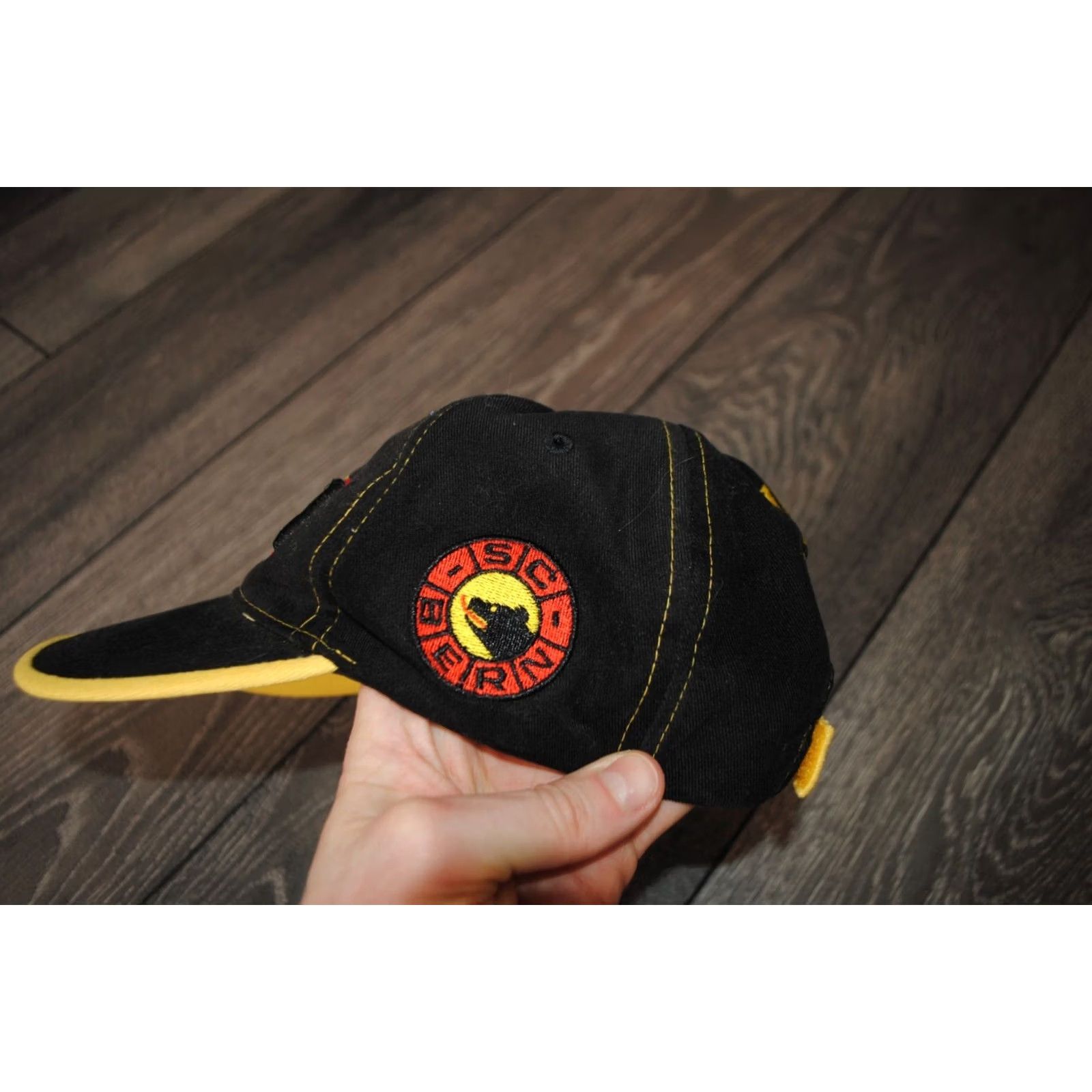 Vintage VINTAGE SC BERN SWISS ICE HOCKEY BASEBALL CAP Men One Size Black Kronenbourg Sponsor Fans Sports UNKNOWN Size ONE SIZE - 3 Thumbnail