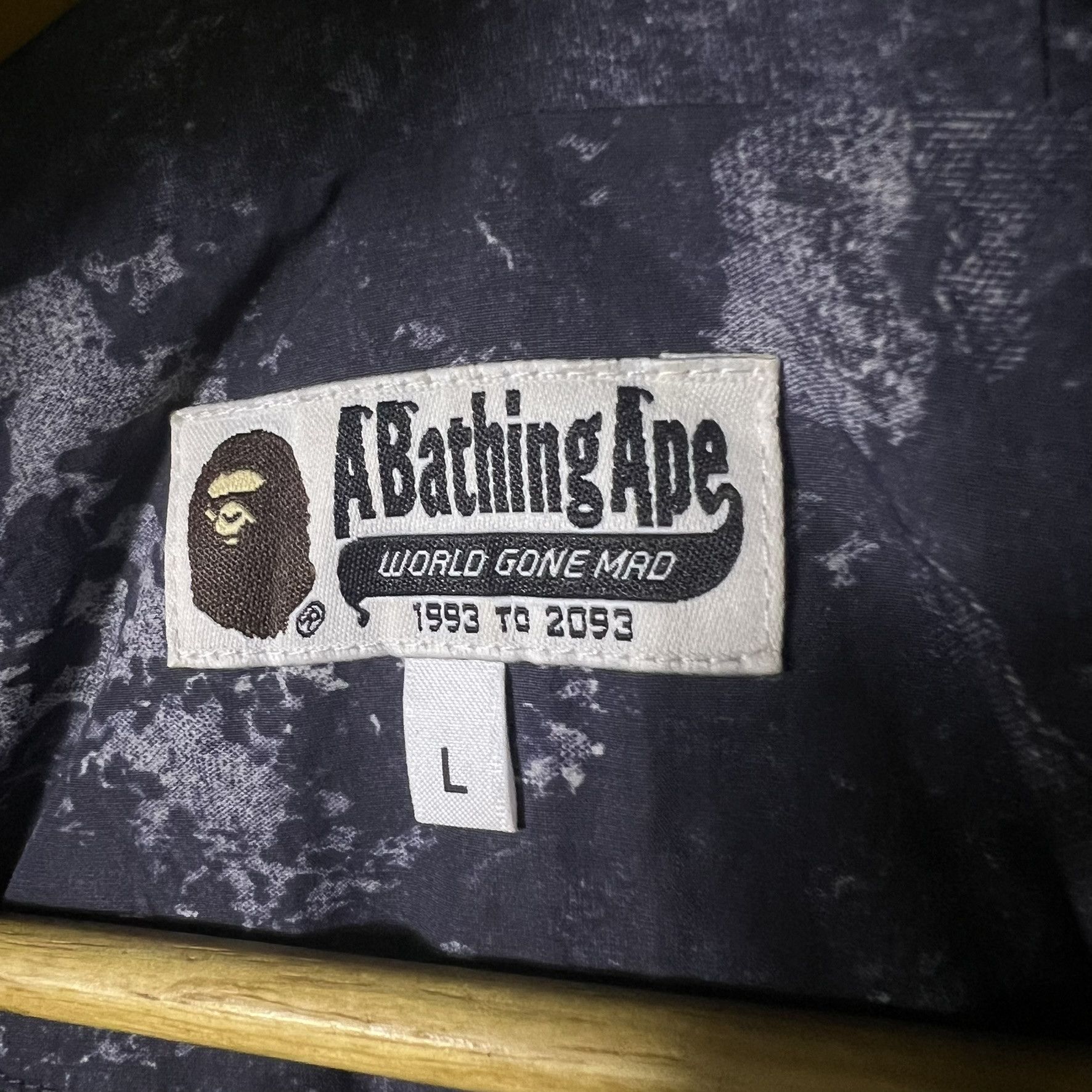 Bape A Bathing APE Nylon Hoodie Jacket Size US L / EU 52-54 / 3 - 6 Thumbnail
