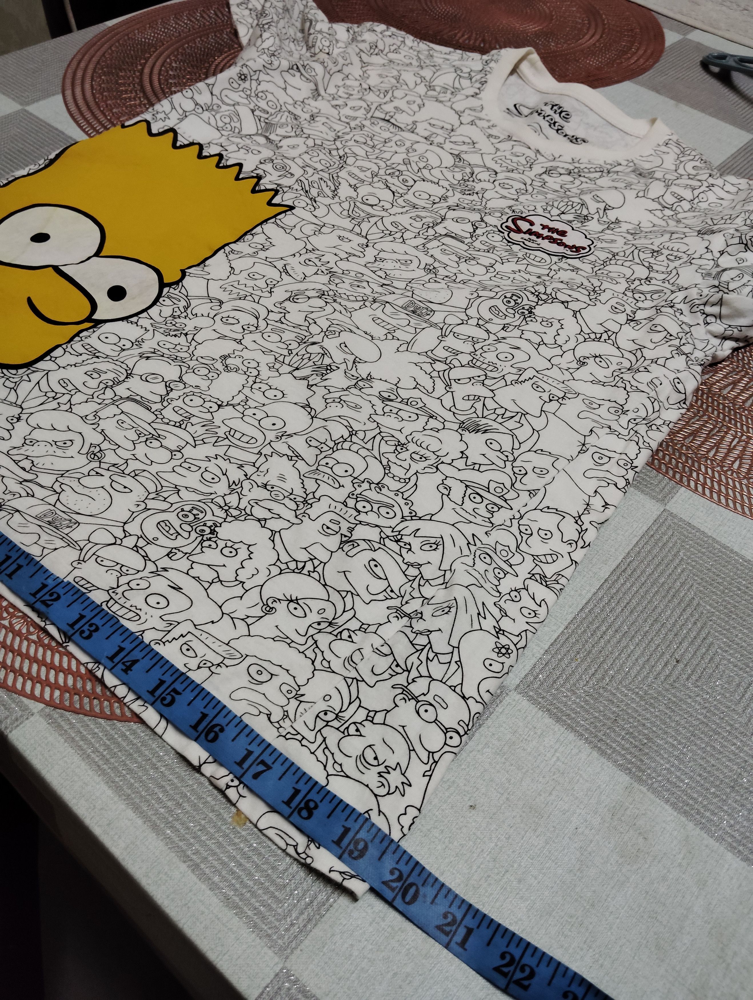 The Simpsons THE SIMPSONS FULL PRINT T-SHIRT Size US S / EU 44-46 / 1 - 9 Thumbnail