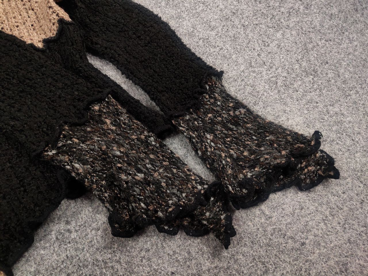 If Six Was Nine VTG Avant Garde Hysteric Glamour Style patchwork Sweater Y2K Size US S / EU 44-46 / 1 - 8 Thumbnail