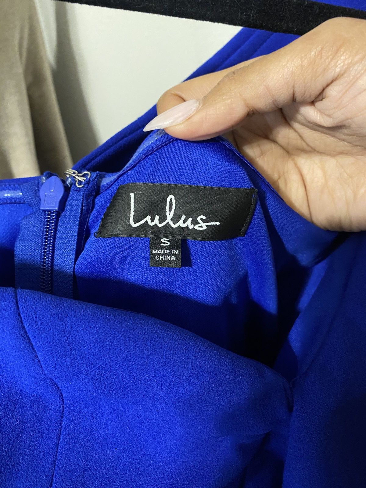 Lulus Stunning Sapphire One-Shoulder Gown –A Main Character Moment Size S / US 4 / IT 40 - 11 Thumbnail