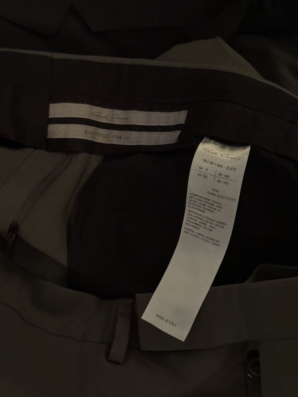 Rick Owens Rick Owens pants Size US 42 / EU 58 - 6 Thumbnail