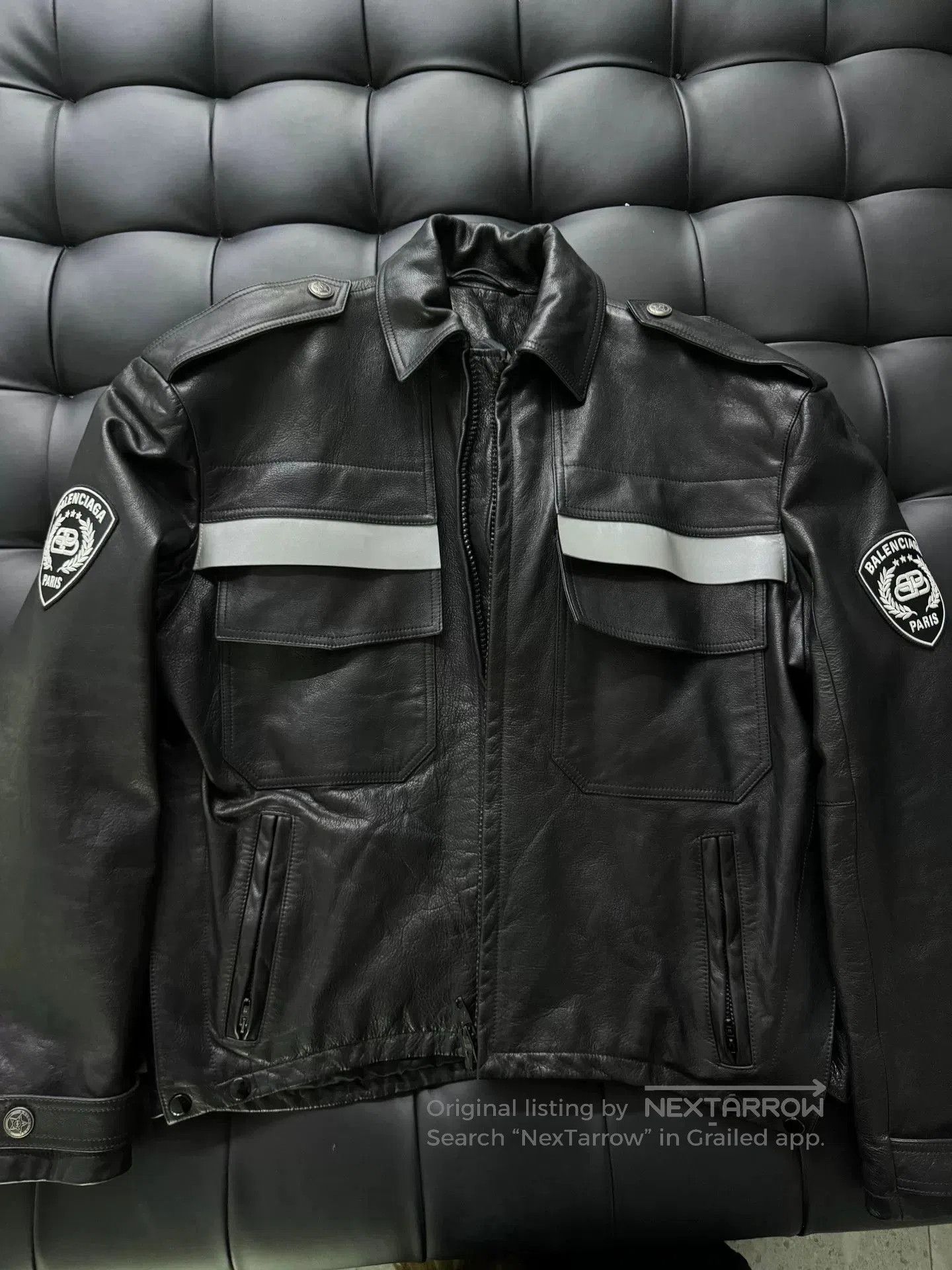 Balenciaga Balenciaga Spring Uniform Police Jacket. Size US S / EU 44-46 / 1 - 1 Thumbnail