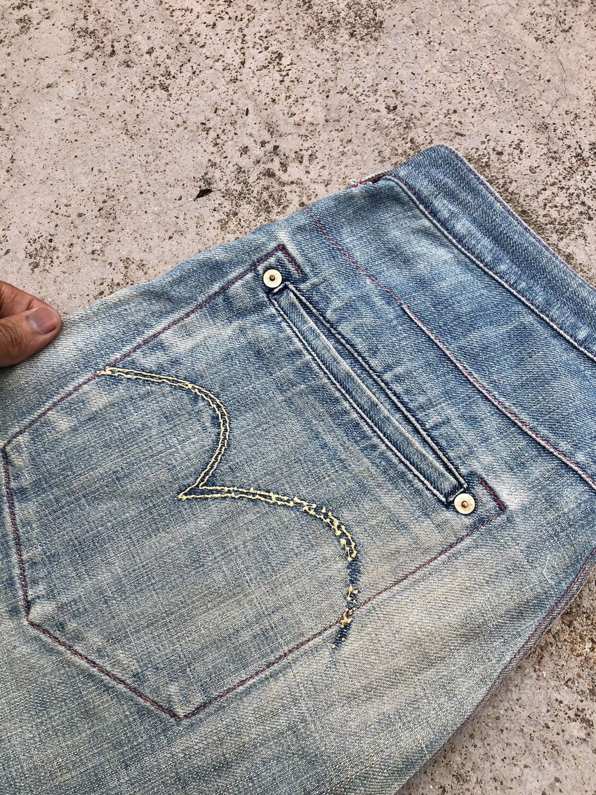 Levi's × Vintage VINTAGE BLUE SELVEDGE LEVIS DENIM Size US 32 / EU 48 - 8 Thumbnail