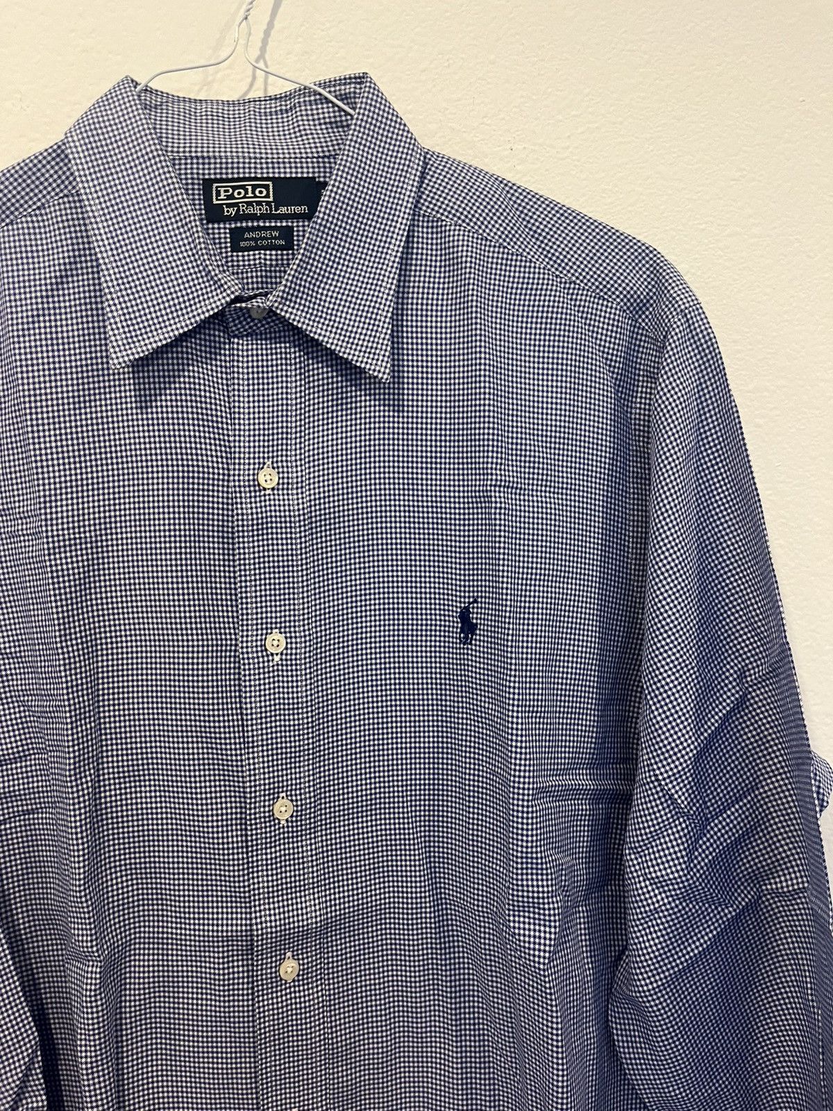 Polo Ralph Lauren Polo Ralph Lauren Andrew Men’s 16.5 32/33 LARGE Button Size US L / EU 52-54 / 3 - 4 Thumbnail