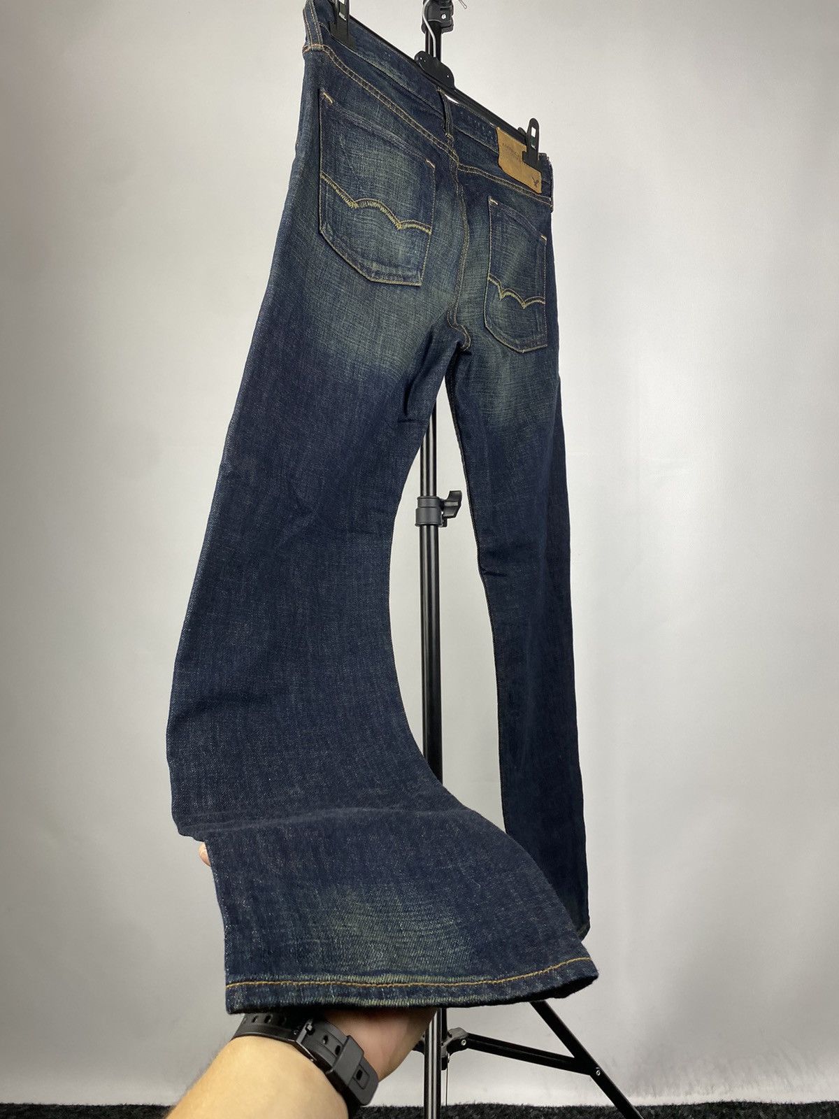 American Eagle Outfitters × Vintage Rare🔥Avant Garde American Eagle denim pants Jeans Size US 29 - 9 Thumbnail