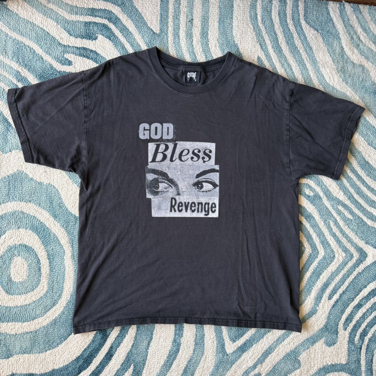 Revenge Revenge God Bless Revenge T-Shirt Black Size Large Size US L / EU 52-54 / 3 - 1 Thumbnail