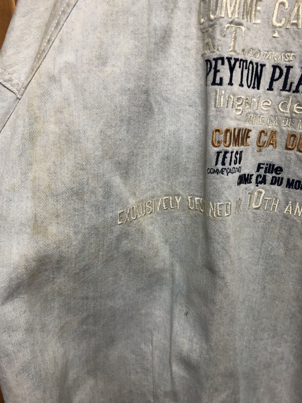 20471120 × Japanese Brand × PPFM Peyton Place 10th anniversary Rusty mud max bomber jacket Size US L / EU 52-54 / 3 - 3 Thumbnail