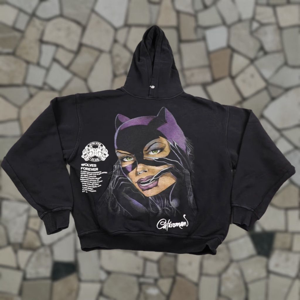 Darc Sport Darc Sport Hoodie Mens Small Black Wolves Batman Catwoman Limited Ed Sweatshirt Size US S / EU 44-46 / 1 - 1 Thumbnail