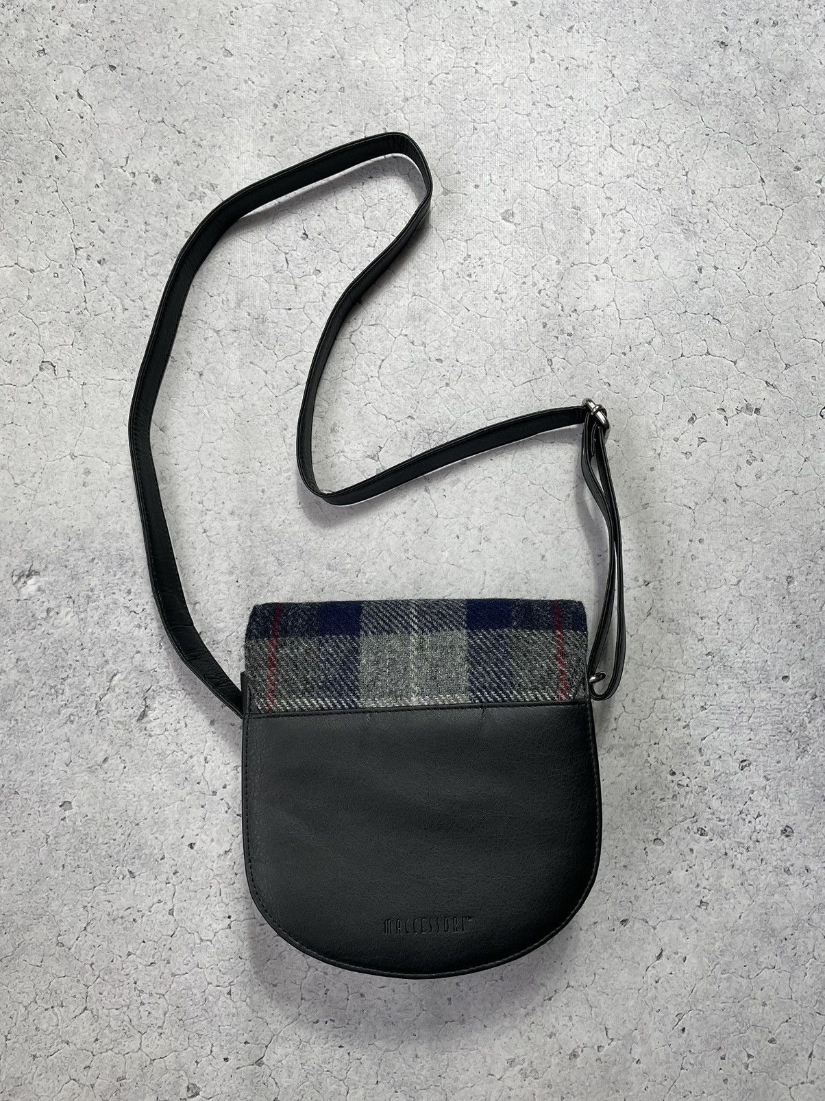 Harris Tweed × Vintage Harris Tweed Cross Body Bag Vintage Streetwear Size ONE SIZE - 2 Thumbnail
