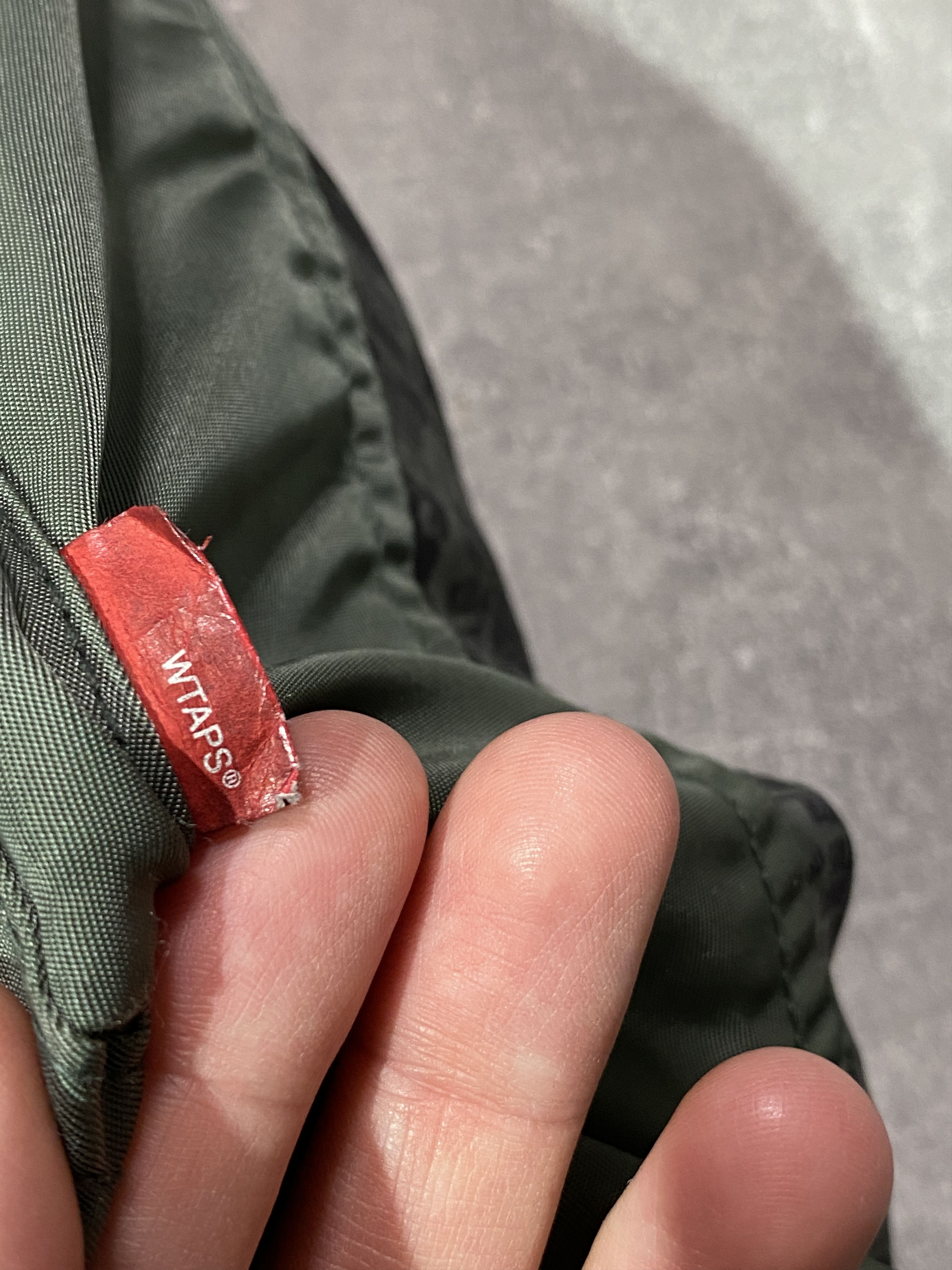 Japanese Brand Vintage 00s WTAPS TABOO VIDEOS MA1 JACKET MILITARY STYLE Size US M / EU 48-50 / 2 - 12 Thumbnail