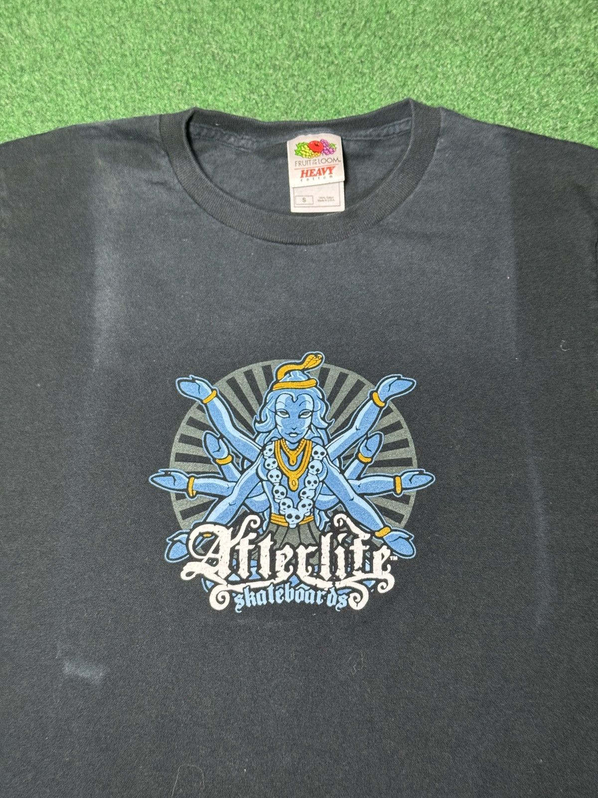 Vintage Afterlife Skateboards Graphic T Shirt Sm Y2K Grunge Skater Size US S / EU 44-46 / 1 - 2 Thumbnail