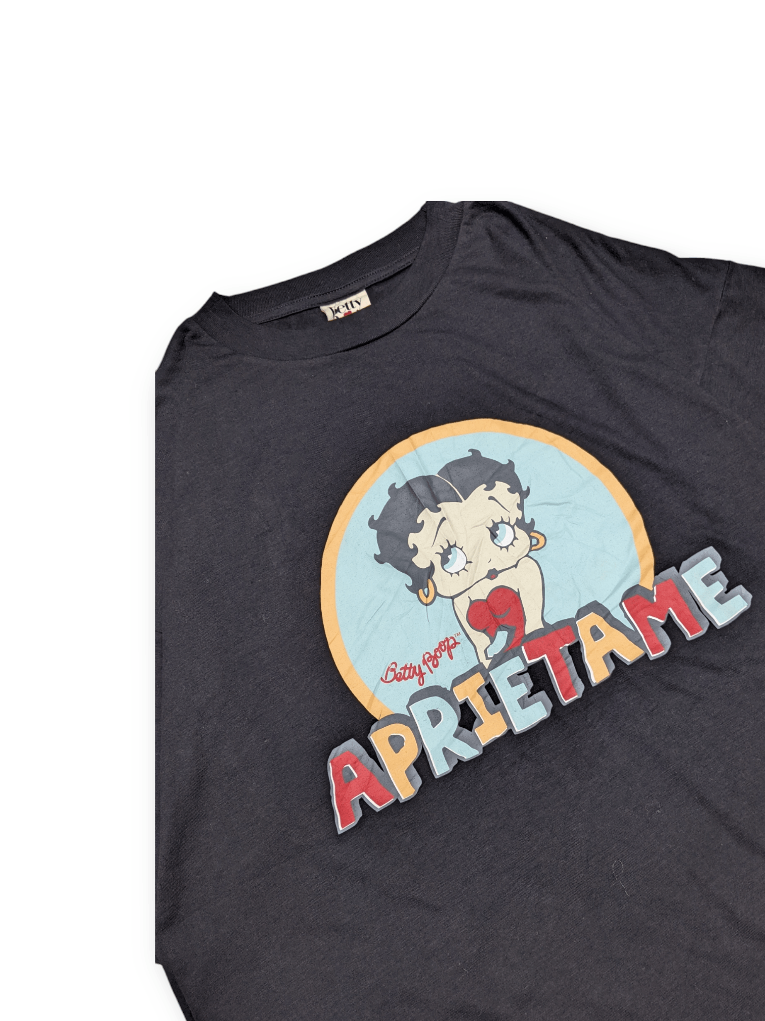 Cartoon Network × Vintage Betty Boop Aprietame Graphic T shirt Size US L / EU 52-54 / 3 - 2 Thumbnail