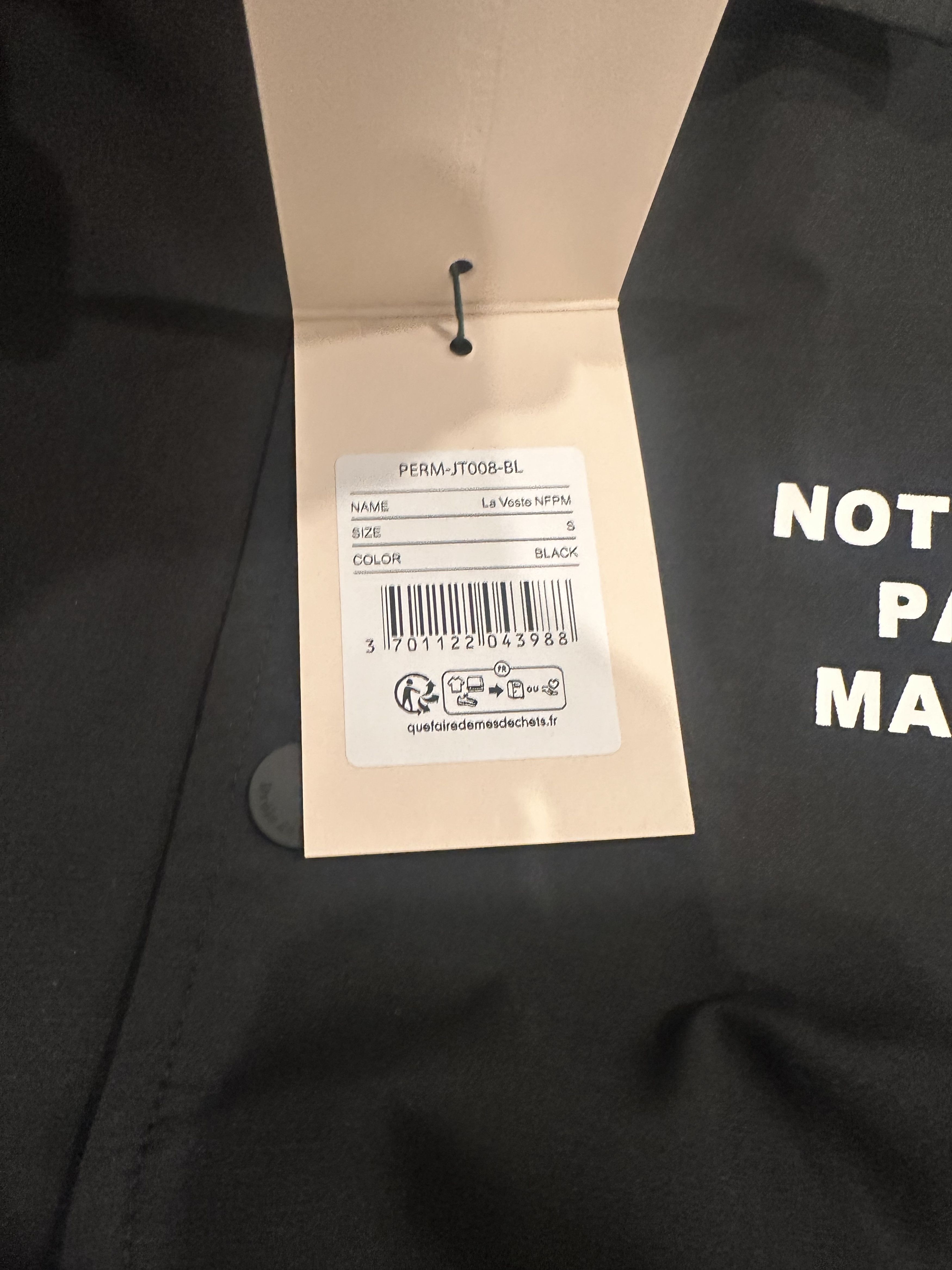 Drole De Monsieur Drôle de Monsieur La Veste Slogan 5 Size US S / EU 44-46 / 1 - 4 Thumbnail