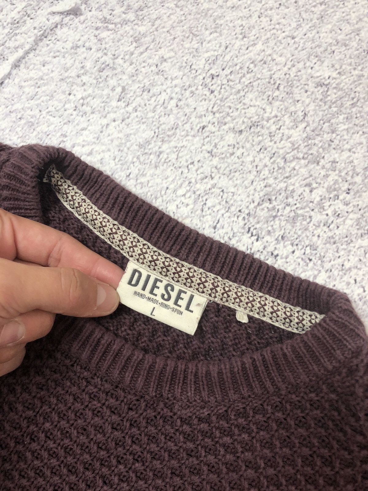 Diesel Men’s vintage sweater Diesel Size US XL / EU 56 / 4 - 4 Thumbnail