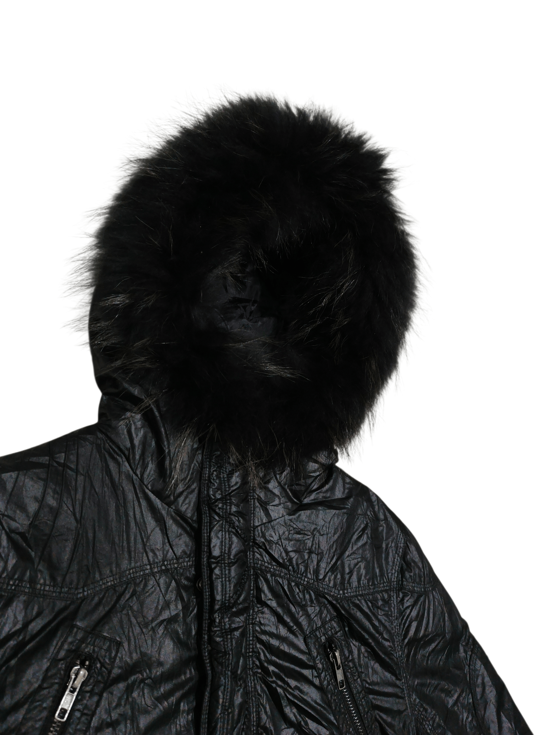 Other JAPANESE BRAND PUFFER FAUX FUR HOODIE JACKET Size M / US 6-8 / IT 42-44 - 8 Thumbnail