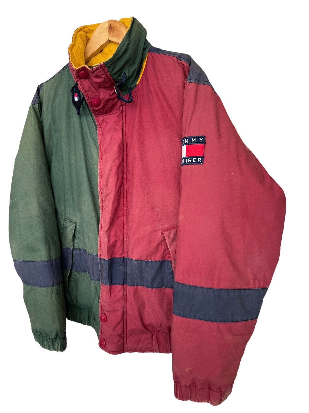 Tommy Hilfiger Vintage 90s Tommy Hilfiger Sunfaded Jacket Size US M / EU 48-50 / 2 - 3 Thumbnail