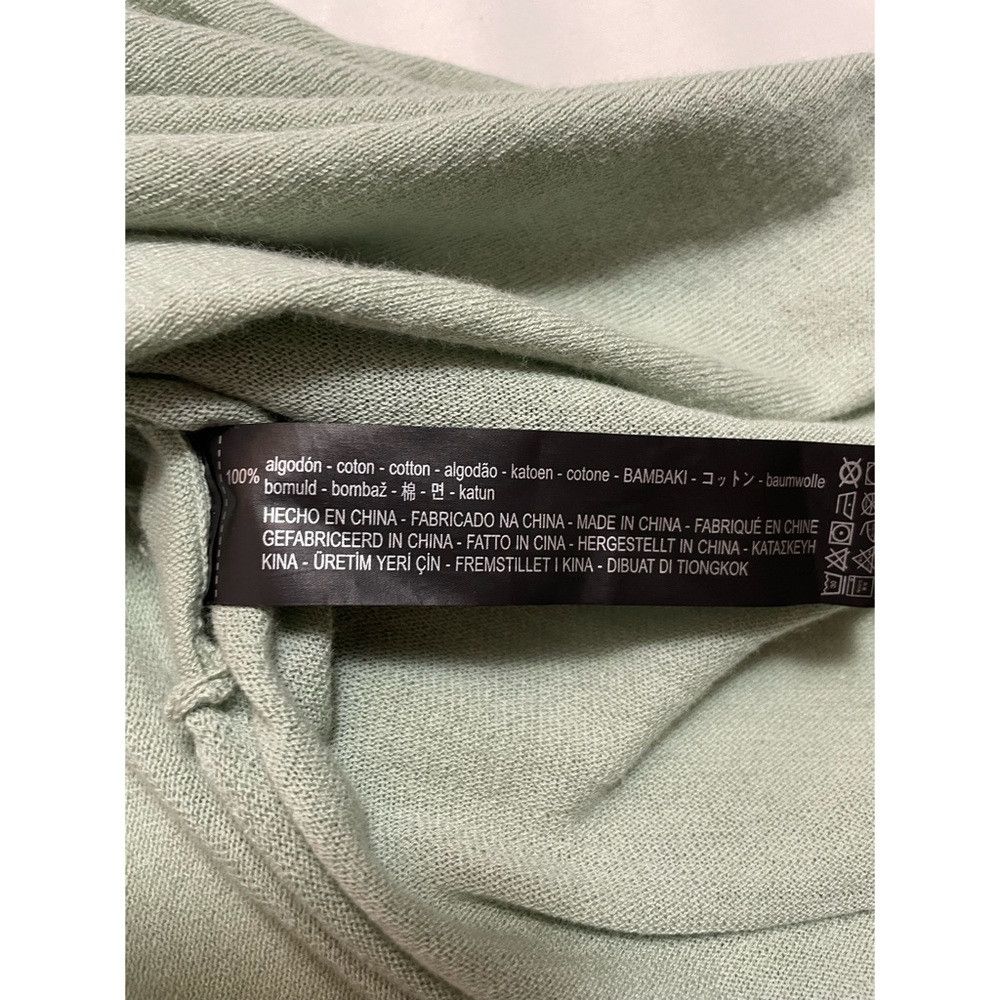 Zara Zara Knit Green Mint Dress With Asymmetric Ruffle Size M Size M / US 6-8 / IT 42-44 - 8 Thumbnail