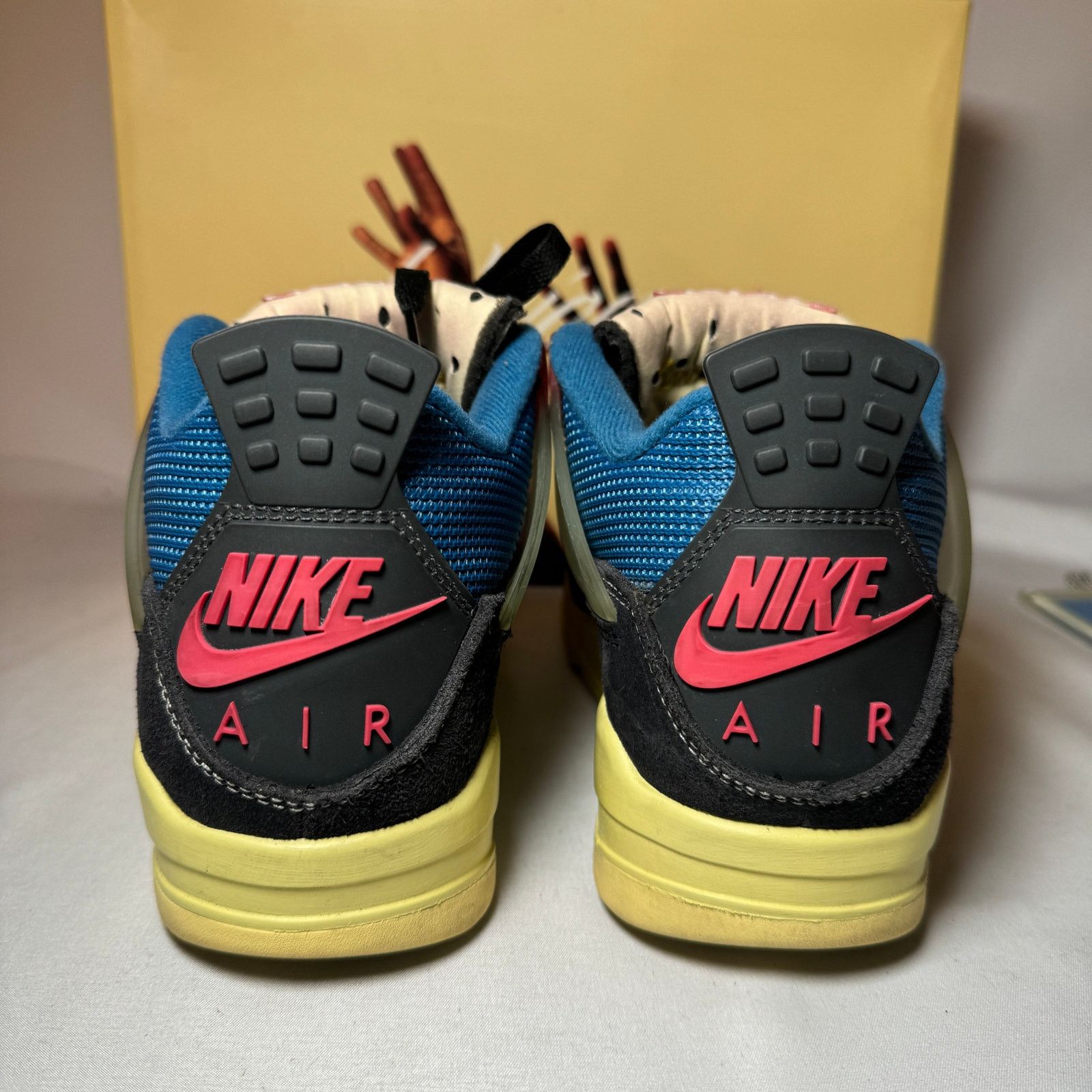 Jordan Brand × Nike Size 5 - Union LA x Air Jordan 4 Retro Off Noir Men's Shoes Size US 5 / EU 37 - 6 Thumbnail