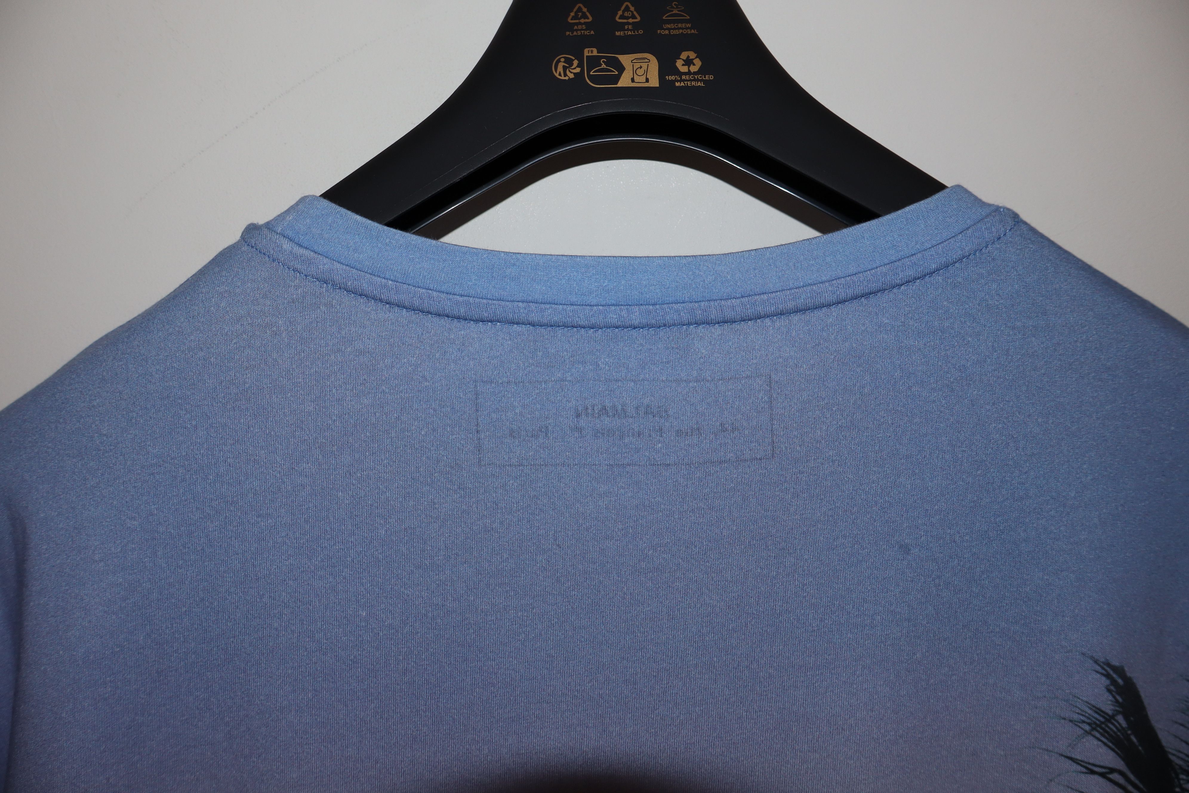 Balmain Palm print logo t-shirt Size US M / EU 48-50 / 2 - 9 Thumbnail