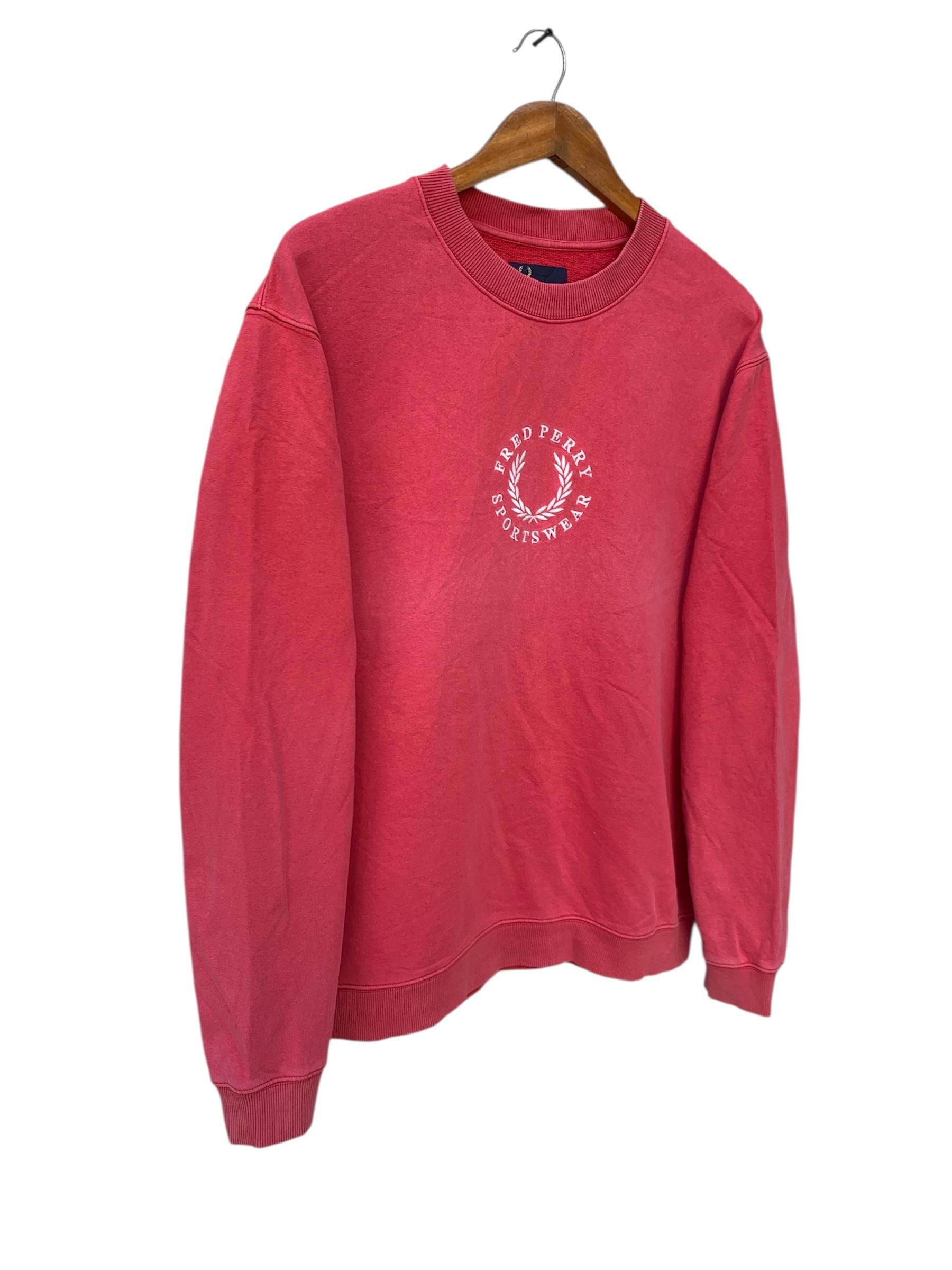 Fred Perry × Vintage Vintage Fred Ferry Red Sweatshirt Size US M / EU 48-50 / 2 - 4 Thumbnail