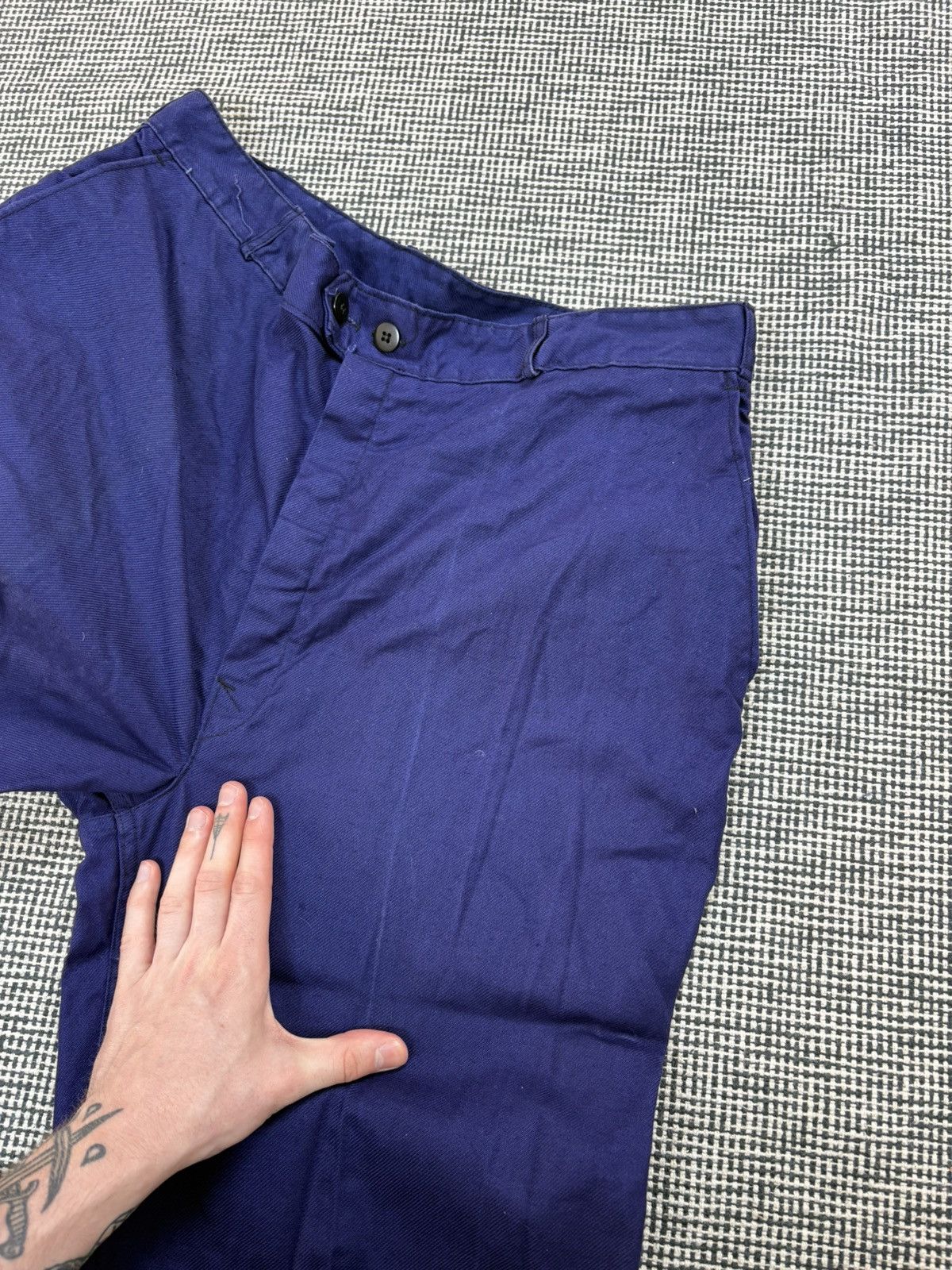 Le Laboureur 40s Forsolyd french chore pants workwear trousers sanfor Size US 35 - 9 Thumbnail